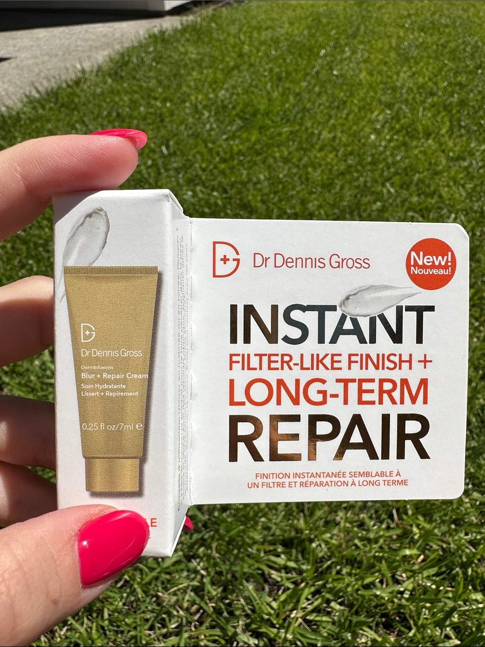 Dr Dennis Gross Instant Long-Term Repair Blur + Repair Cream
